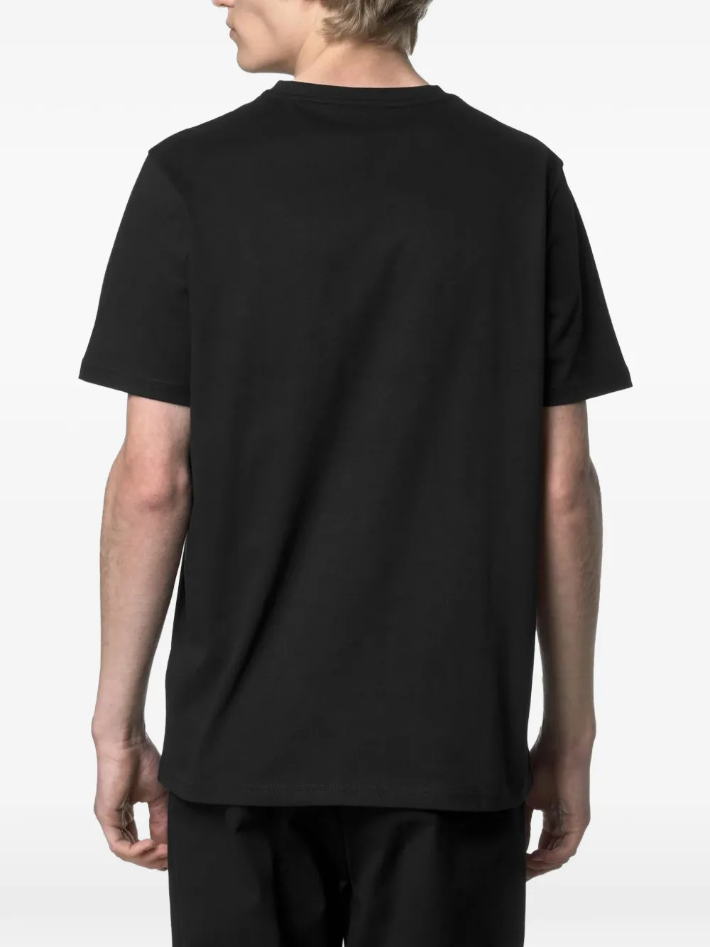 K-Way Odom T-shirt met logopatch Zwart