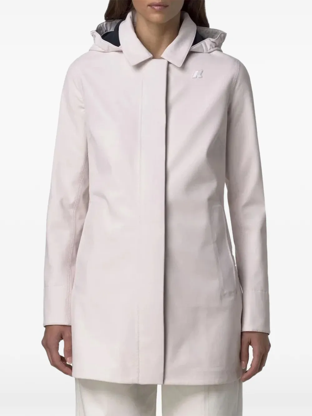 K-Way Jack met capuchon Beige