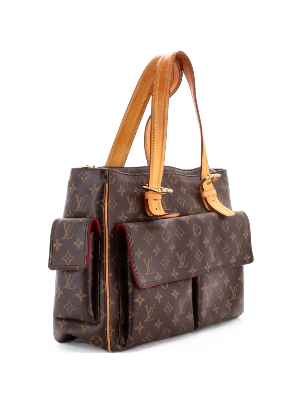 Louis Vuitton Pre-Owned Borsa a tracolla Multipli Cite in tela con monogramma - Marrone