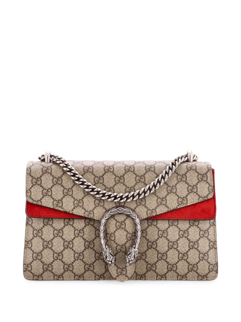 Gucci Pre-Owned Borsa a spalla Dionysus piccola in tela cerata GG - Marrone