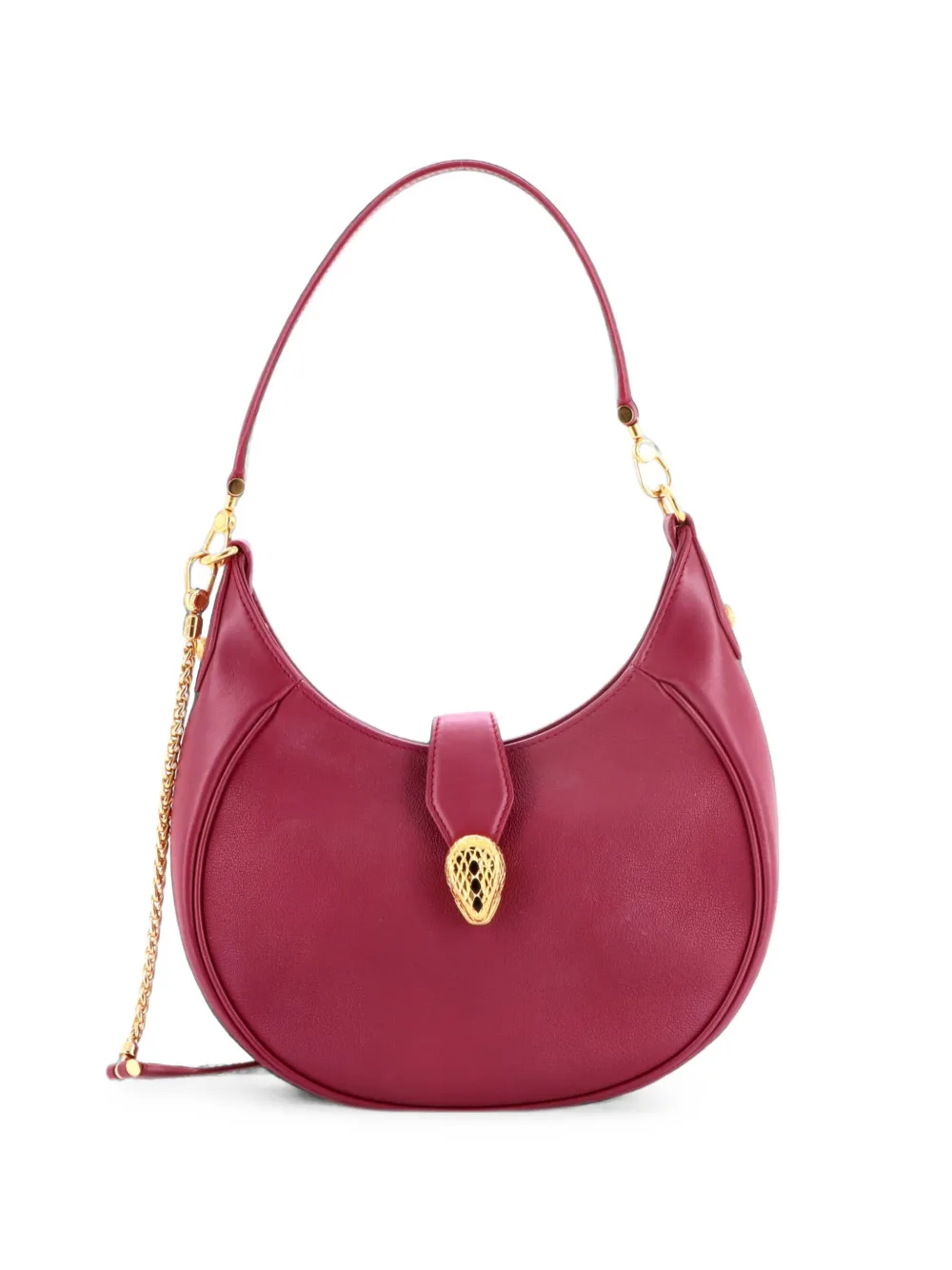 Bvlgari Pre-Owned Mini Serpenti Ellipse Umhängetasche - Violett