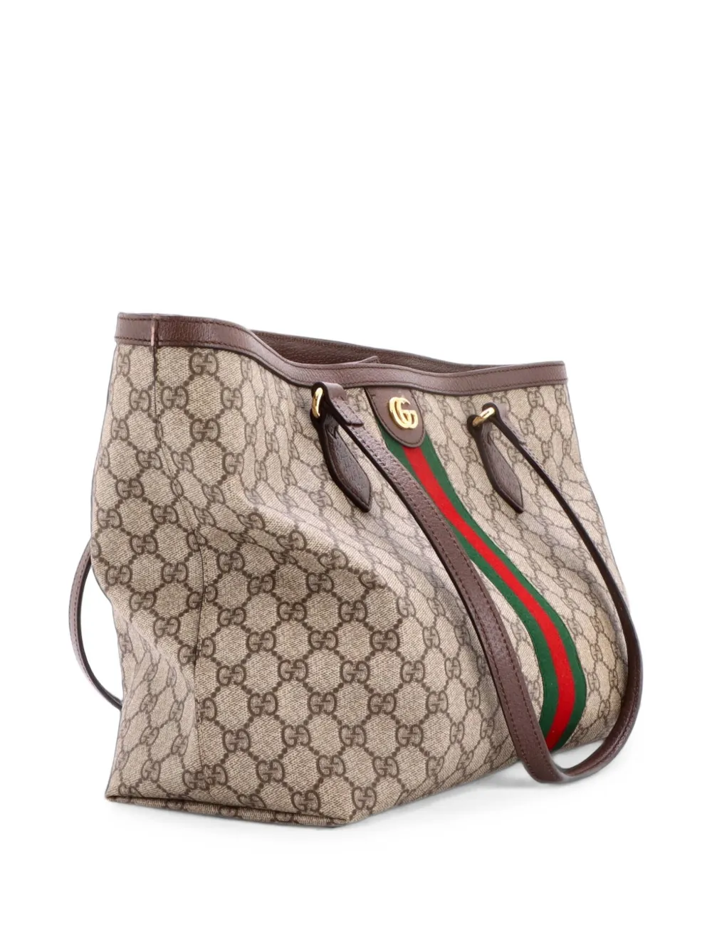 Gucci Pre-Owned Ophidia Shopping GG Coated Canvas Medium tote bag - Braun