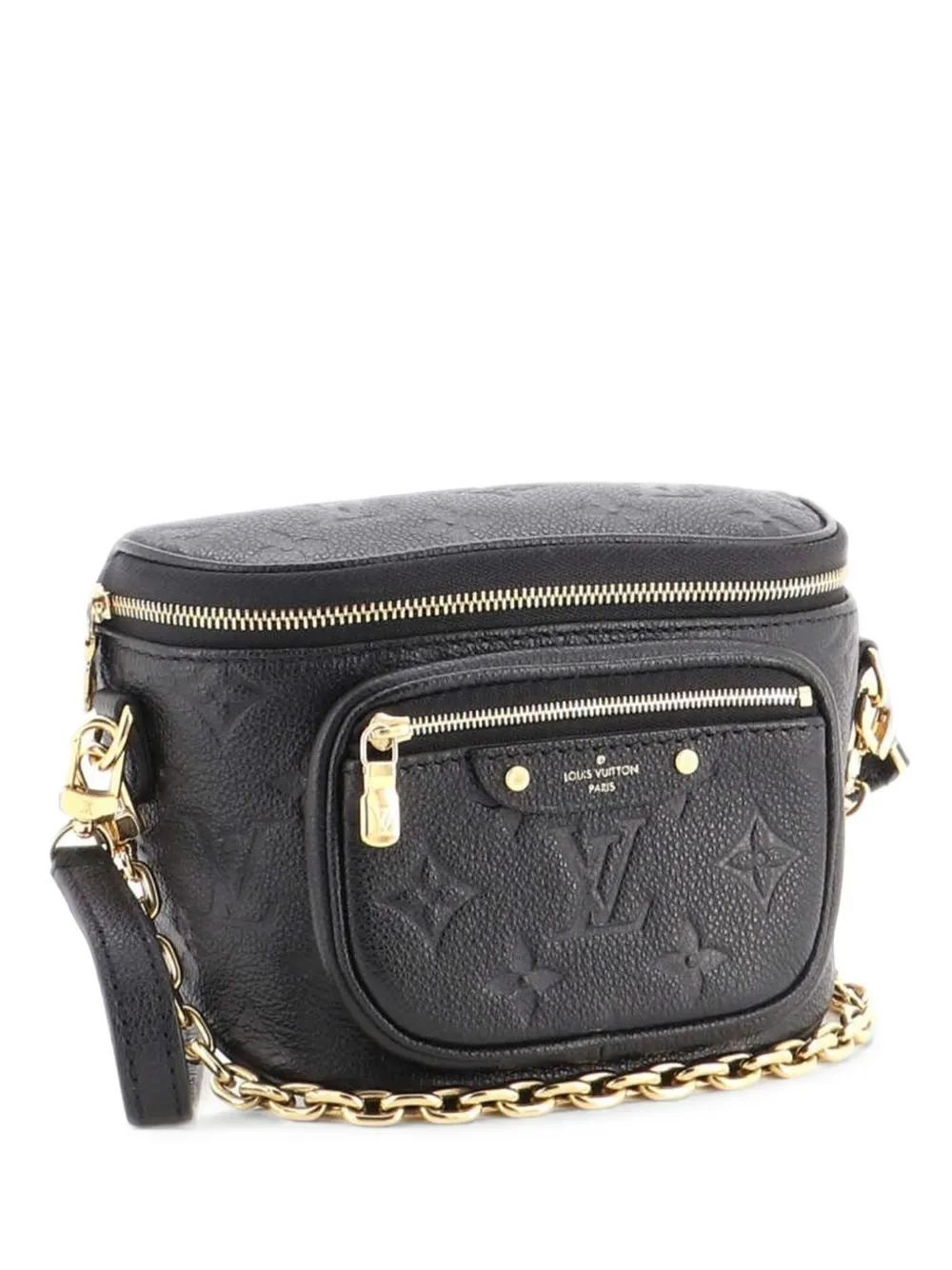 Louis Vuitton Pre-Owned Bum Bag Monogram Empreinte Leather Mini belt bag - Schwarz