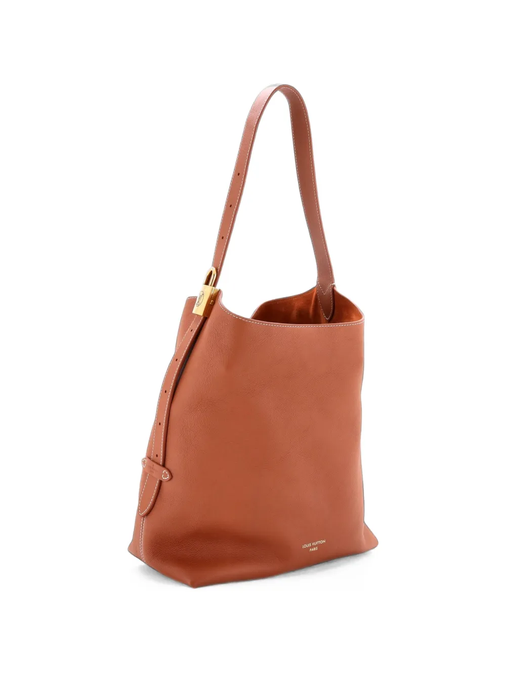Louis Vuitton Pre-Owned Low Key Calfskin MM hobo bag - Marrone