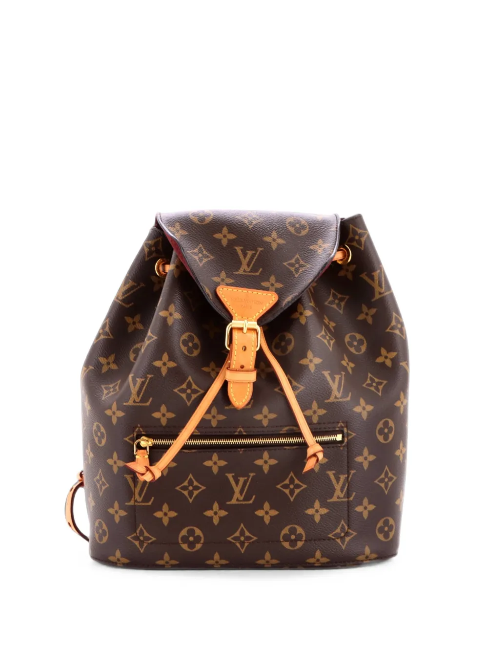 Louis Vuitton Pre-Owned Montsouris Monogram Canvas backpack - Braun