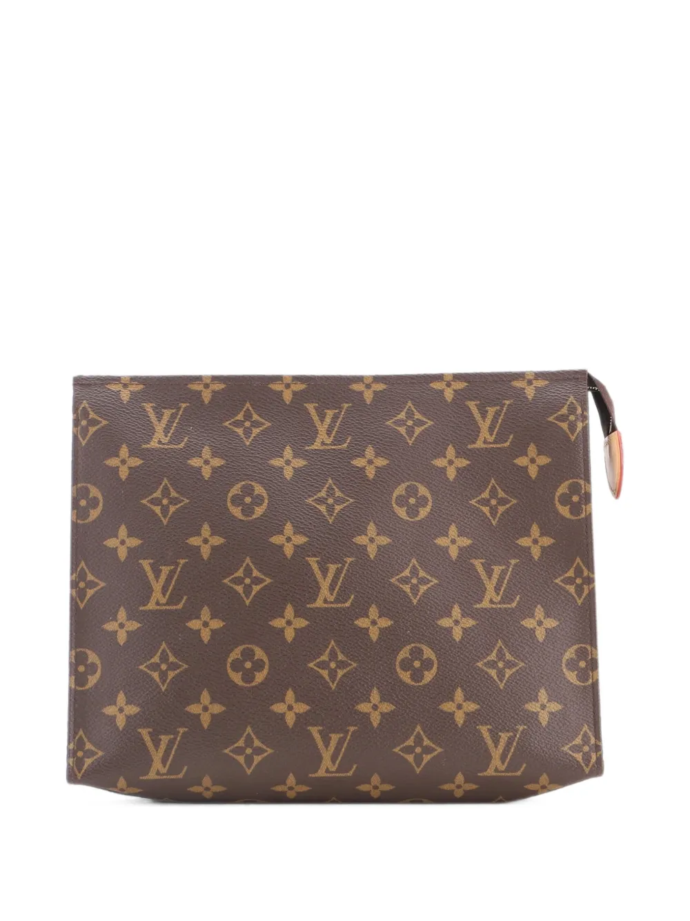 Louis Vuitton Pre-Owned Trio Toiletry Set Monogram Canvas pouch - Marrone