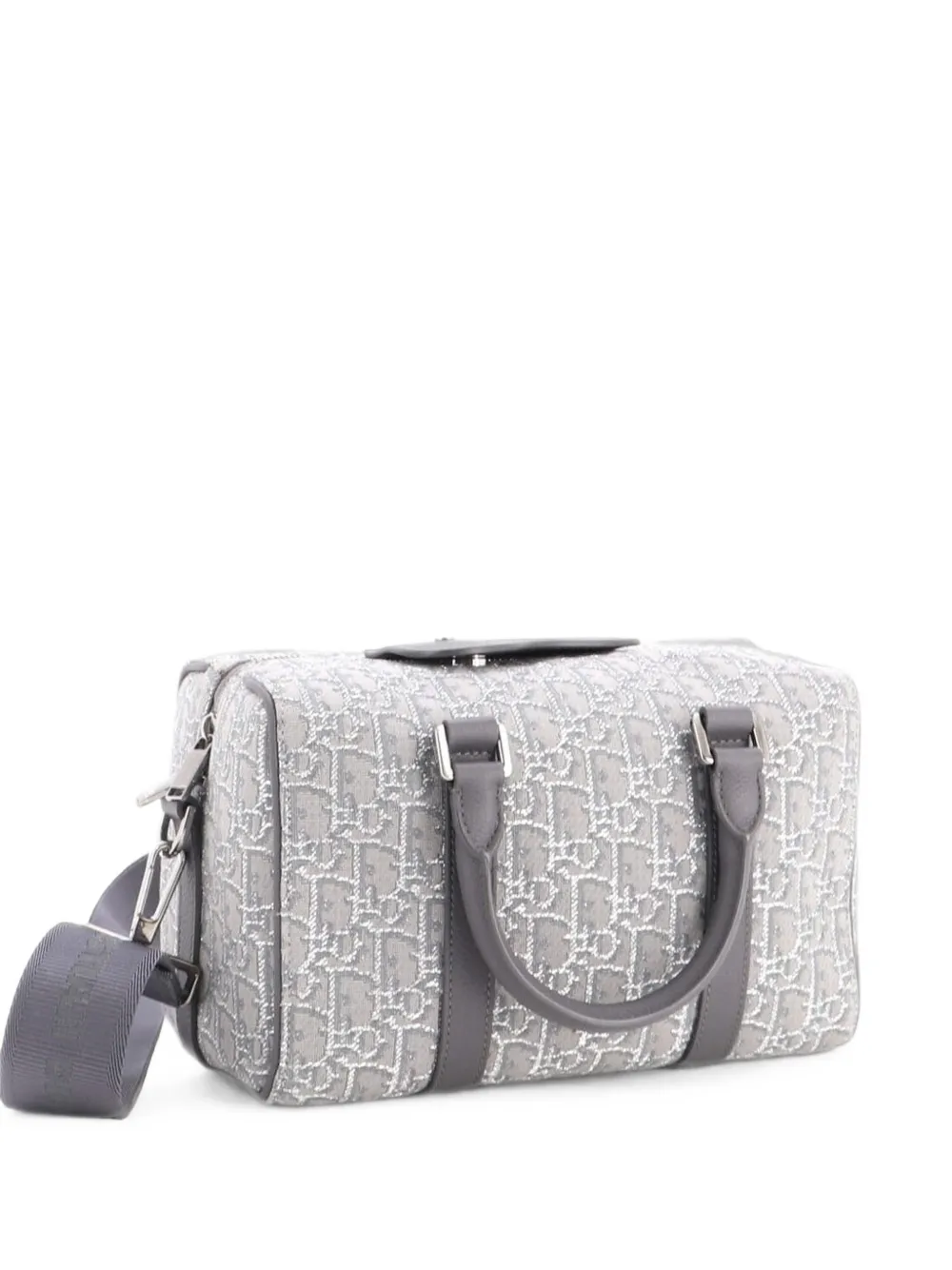 Christian Dior Pre-Owned Lingot Bag Oblique Canvas 26 crossbody bag - Grau