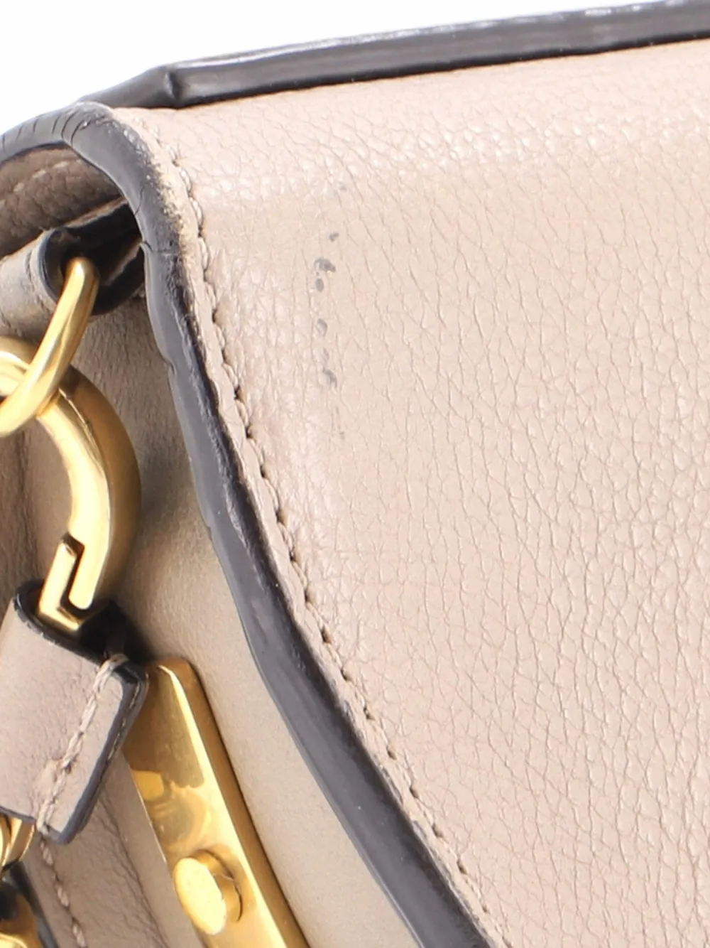 Chloé Pre-Owned Nile Leather Mini crossbody bag - Grigio