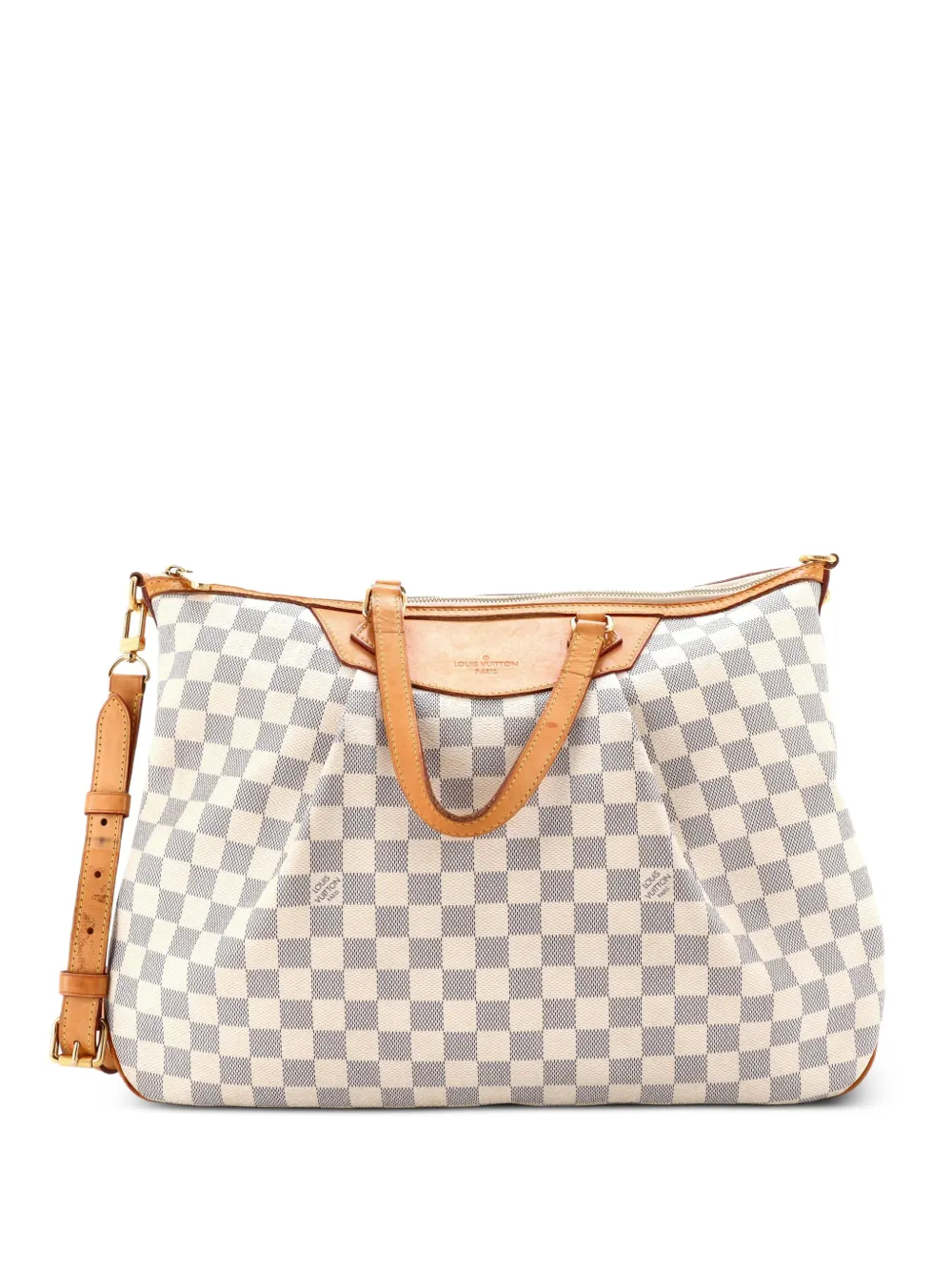 Louis Vuitton Pre-Owned Siracusa Handbag Damier GM shoulder bag - Bianco