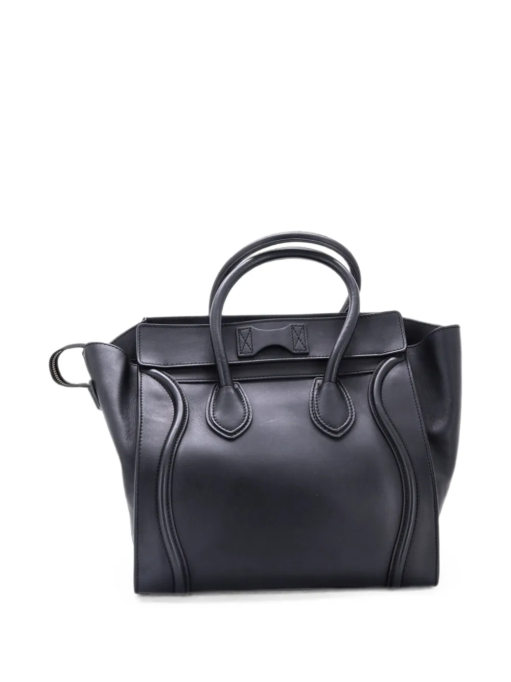 Celine Pre-Owned Luggage Bag Smooth Leather Mini tote bag - Nero