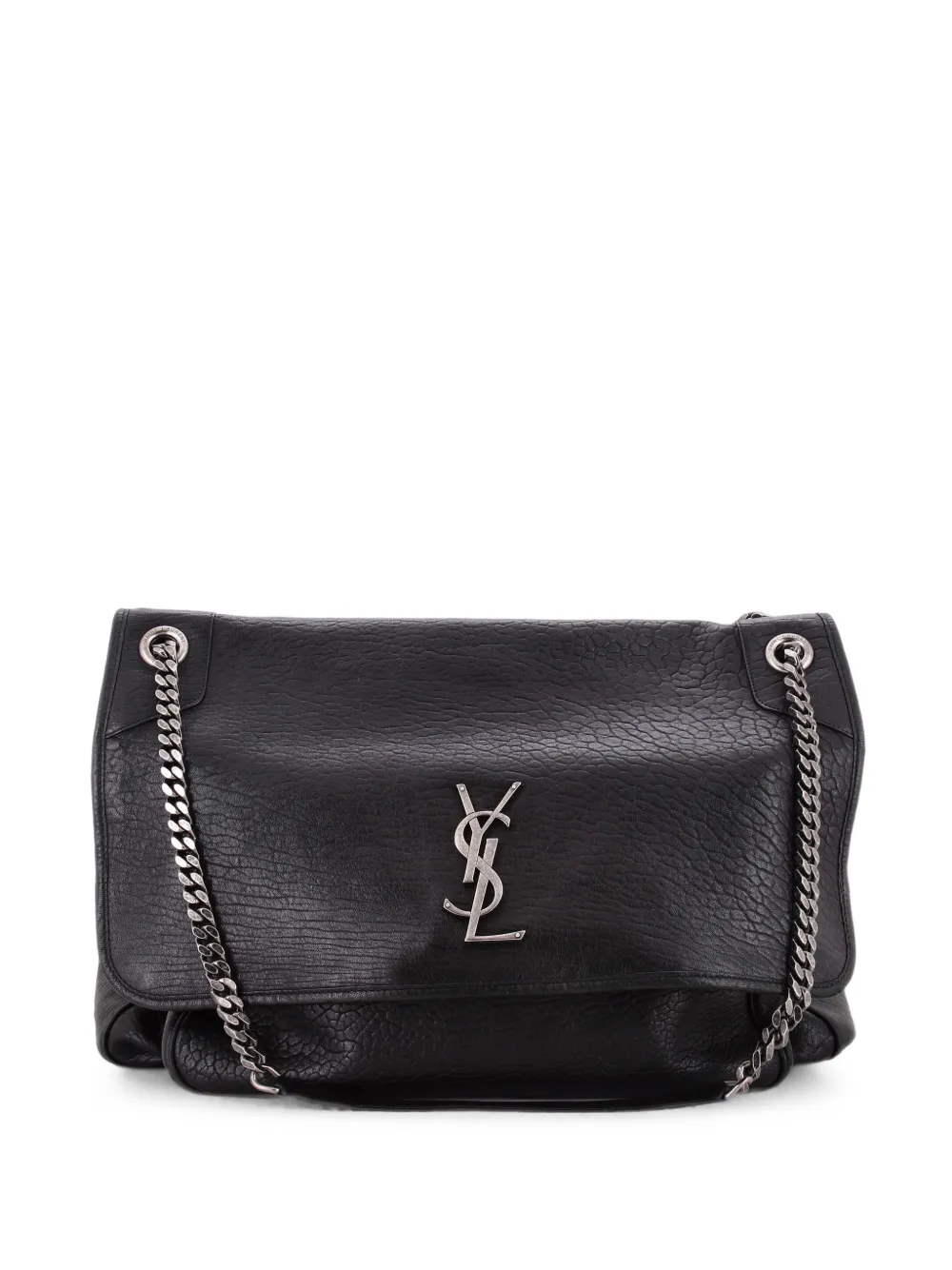 Saint Laurent Pre-Owned Niki Chain Flap Bag Leather Very Large shoulder bag - Schwarz