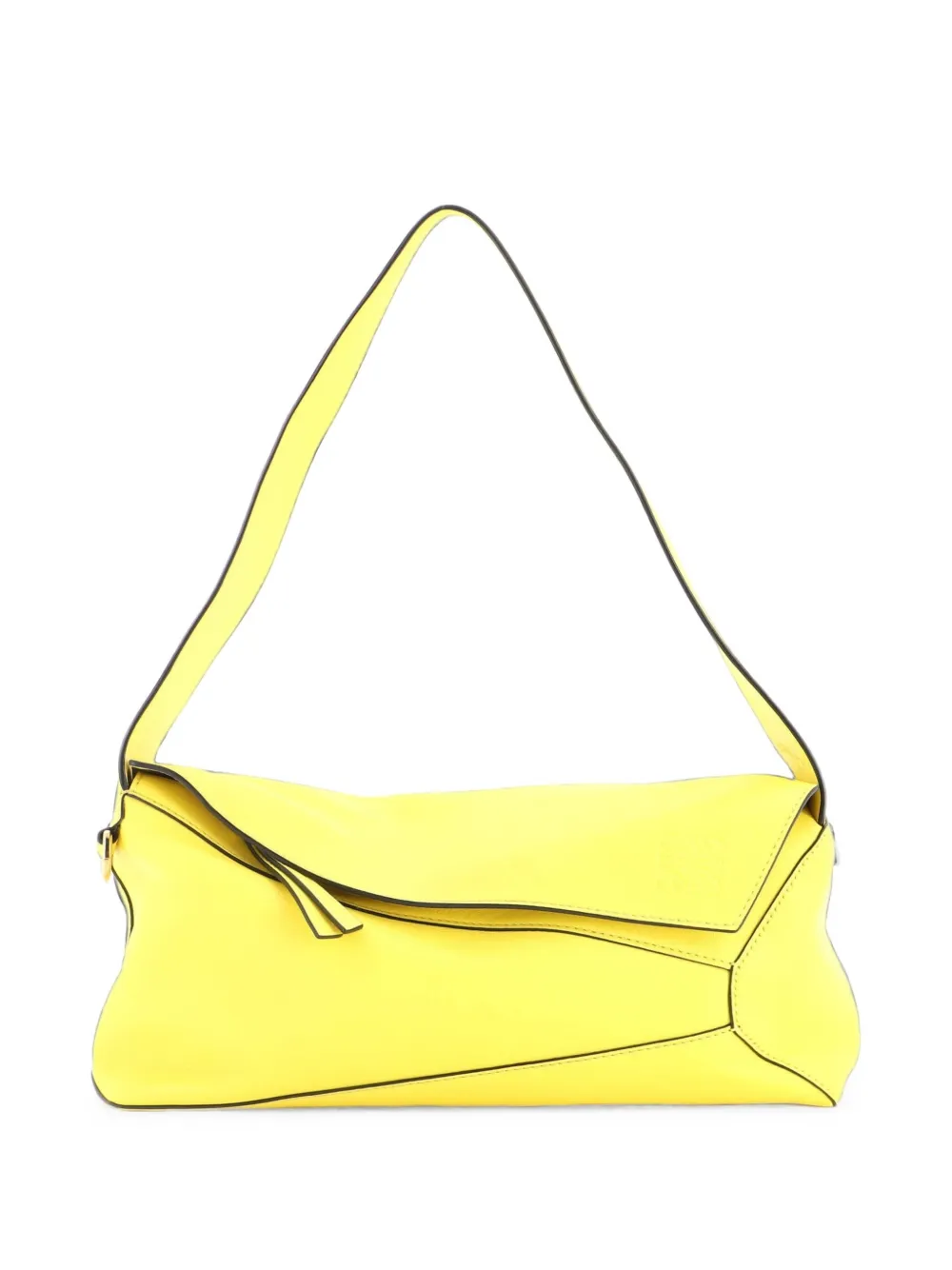 Loewe Pre-Owned Puzzle Leather hobo bag - Gelb