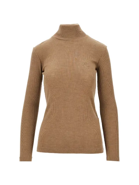Max Mara 罗纹针织高领毛衣
