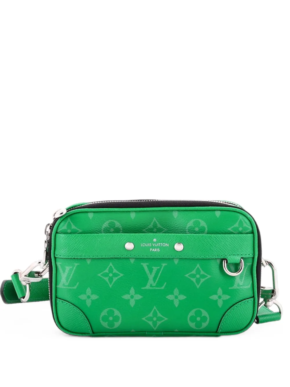 Louis Vuitton Pre-Owned Alpha Messenger Bag Monogram Taigarama crossbody bag - Grün