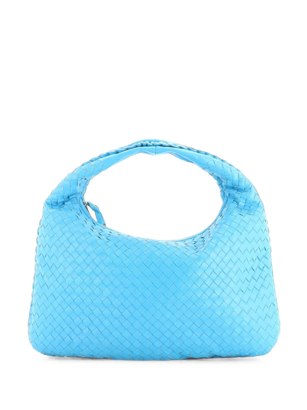 Bottega Veneta Pre-Owned Veneta Intrecciato Nappa Medium hobo bag - Blau