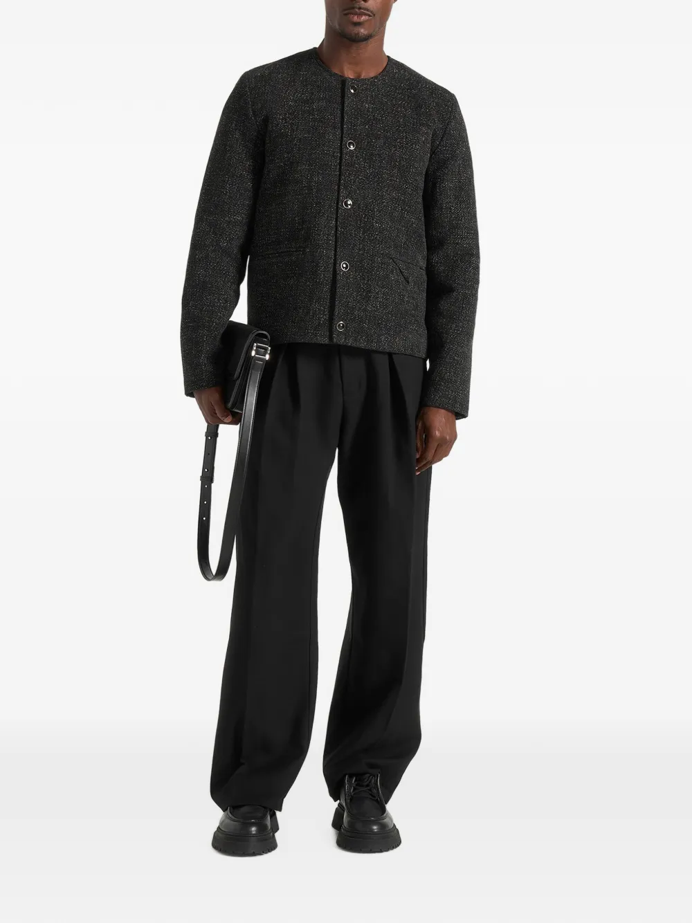 Manière De Voir Melvin jack met textuur Zwart