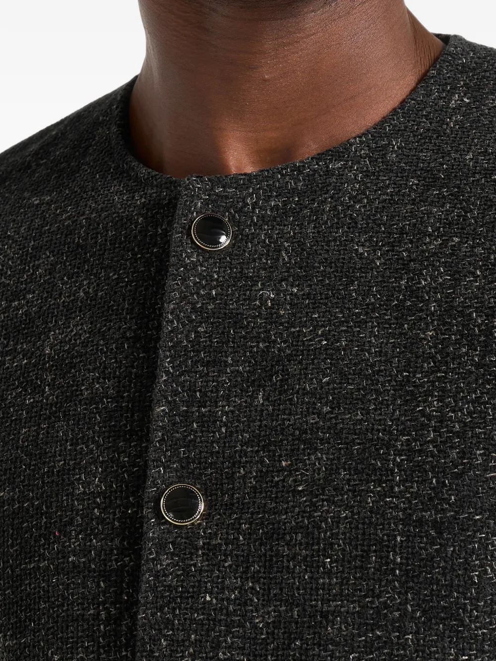 Manière De Voir Melvin jack met textuur Zwart