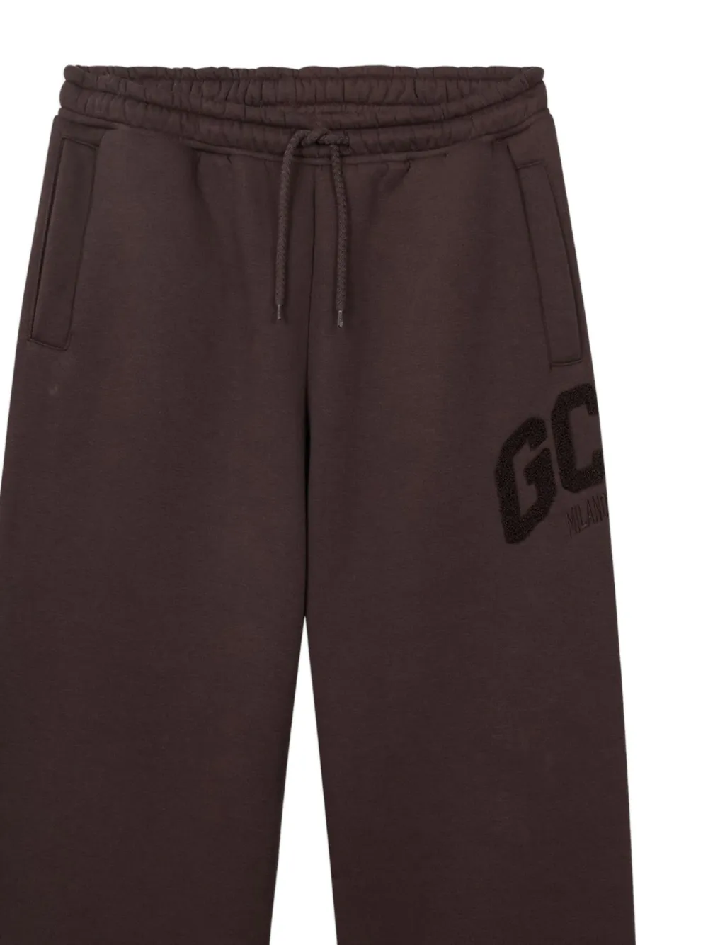 GCDS Trainingsbroek met logoprint Bruin