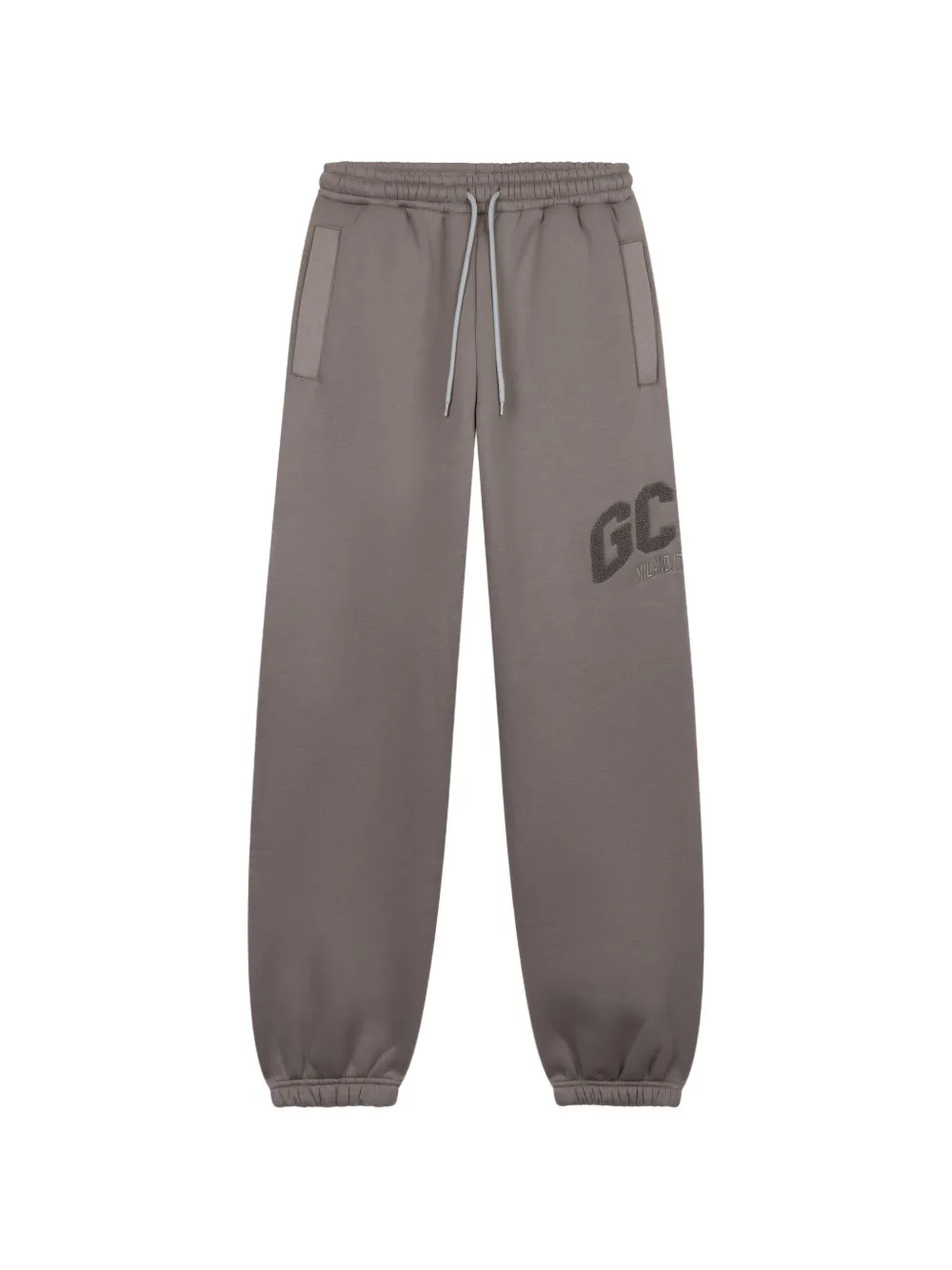 GCDS logo-print track pants - Grau