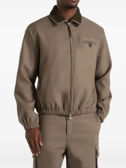 Manière De Voir Kilian in olive twill signature jacket