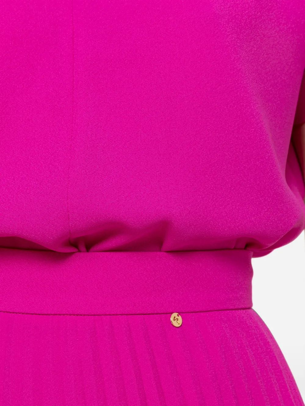 NISSA Midi-plooirok Roze