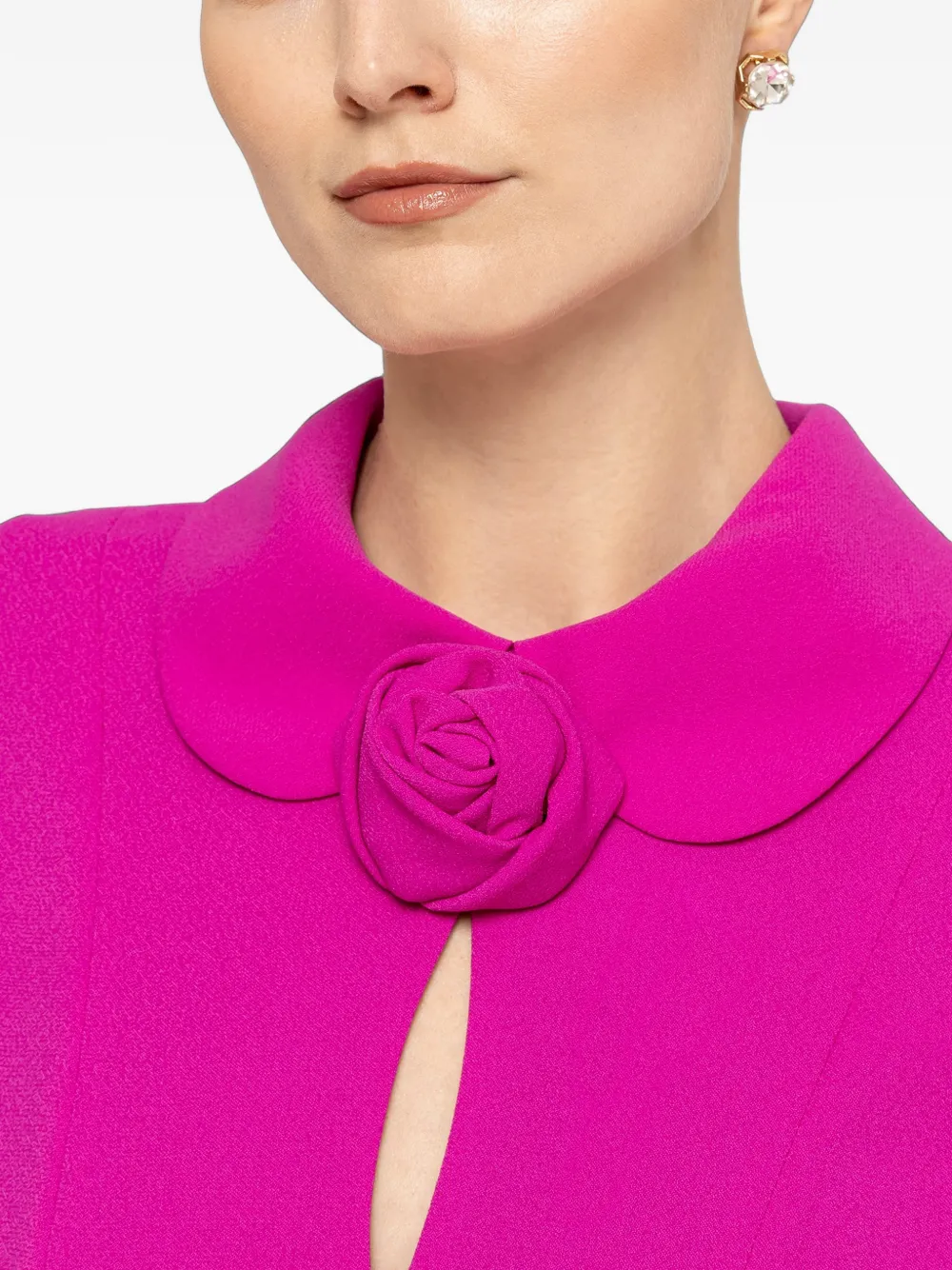 NISSA Midi-jurk met bloemdetail Roze