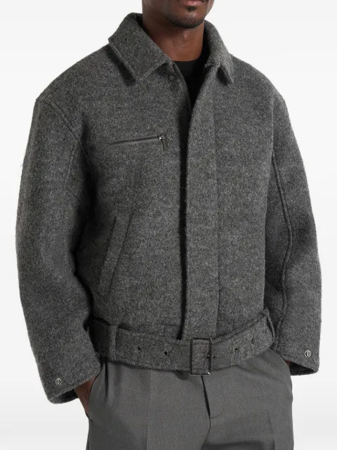Manière De Voir Ezra ベルテッド ボンバージャケット