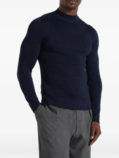 Manière De Voir pull KW003 en laine mélangée à col montant
