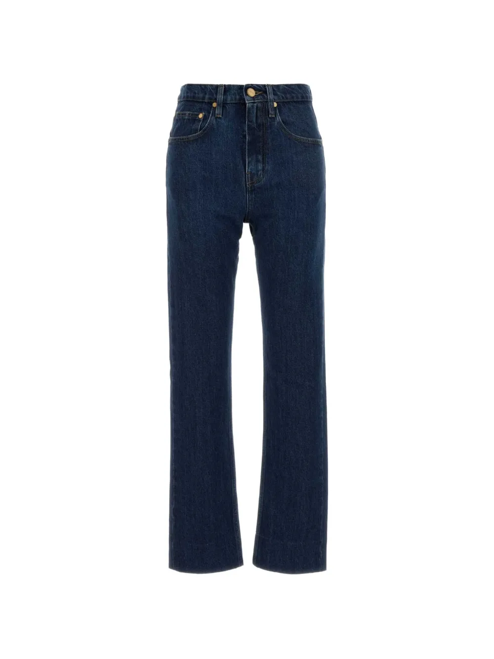 Jil Sander belt-loops jeans - Blu