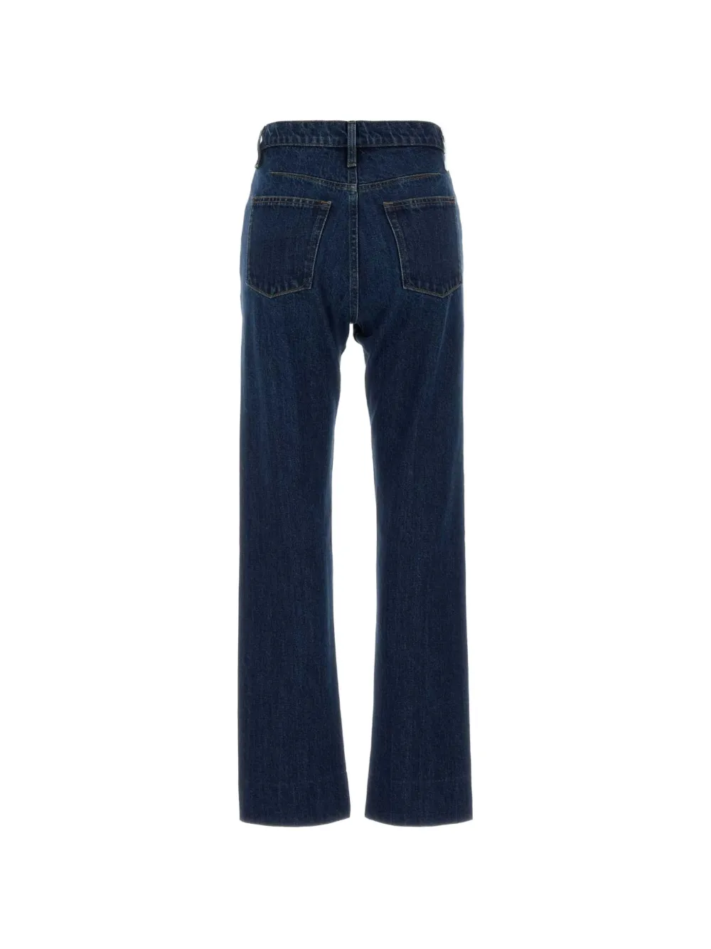 Jil Sander Jeans met riemlussen Blauw