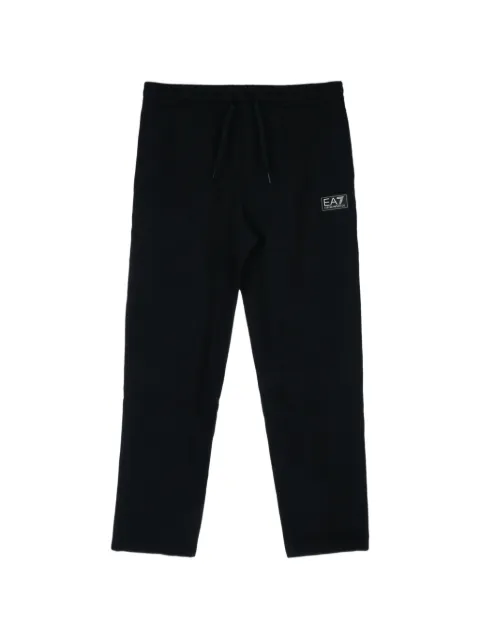 Ea7 Emporio Armani logo-print drawstring track pants