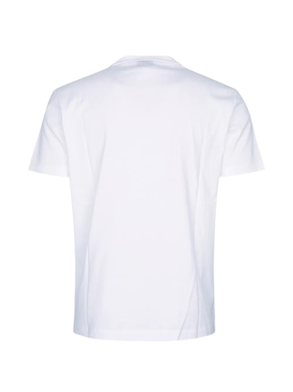 Ea7 Emporio Armani Katoenen T-shirt met logoprint Wit