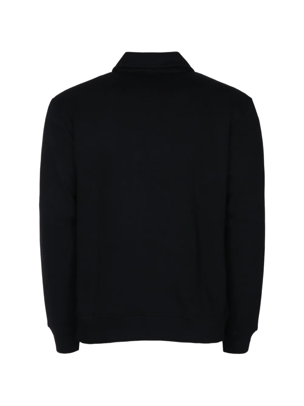 Ea7 Emporio Armani Trui met logopatch Zwart