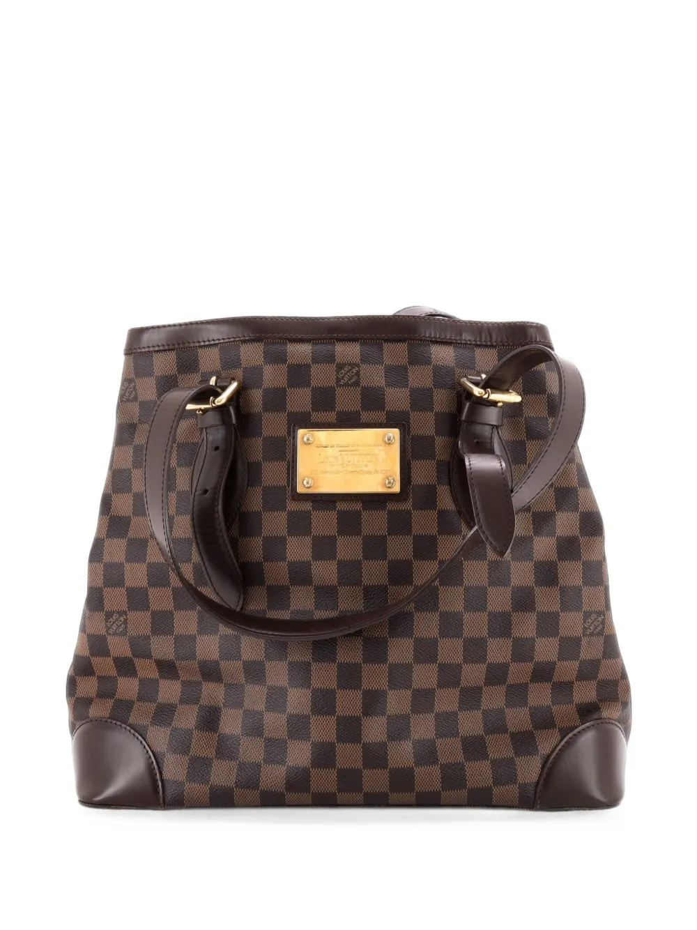 Louis Vuitton Pre-Owned Hampstead Handbag Damier GM tote bag - Marrone