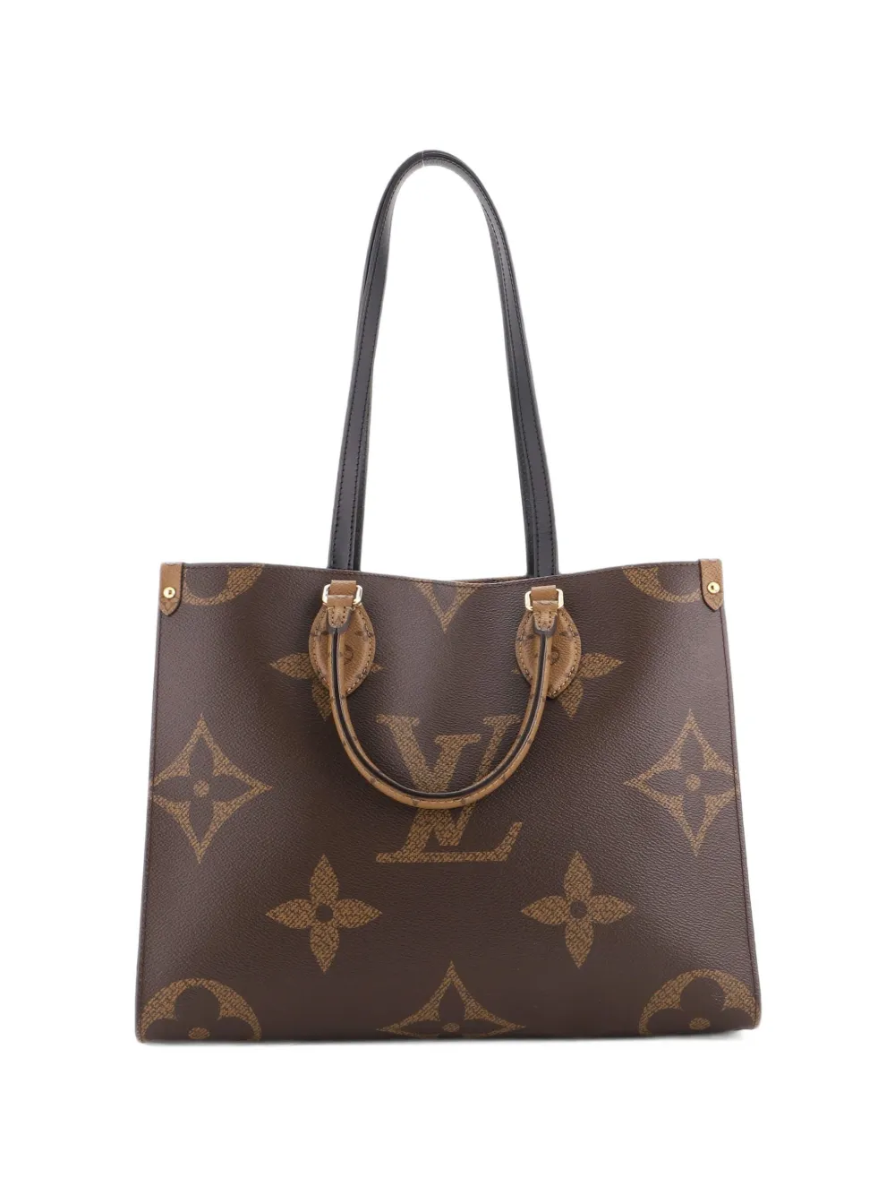 Louis Vuitton Pre-Owned Borsa tote OnTheGo Reverse Monogram Giant MM - Marrone