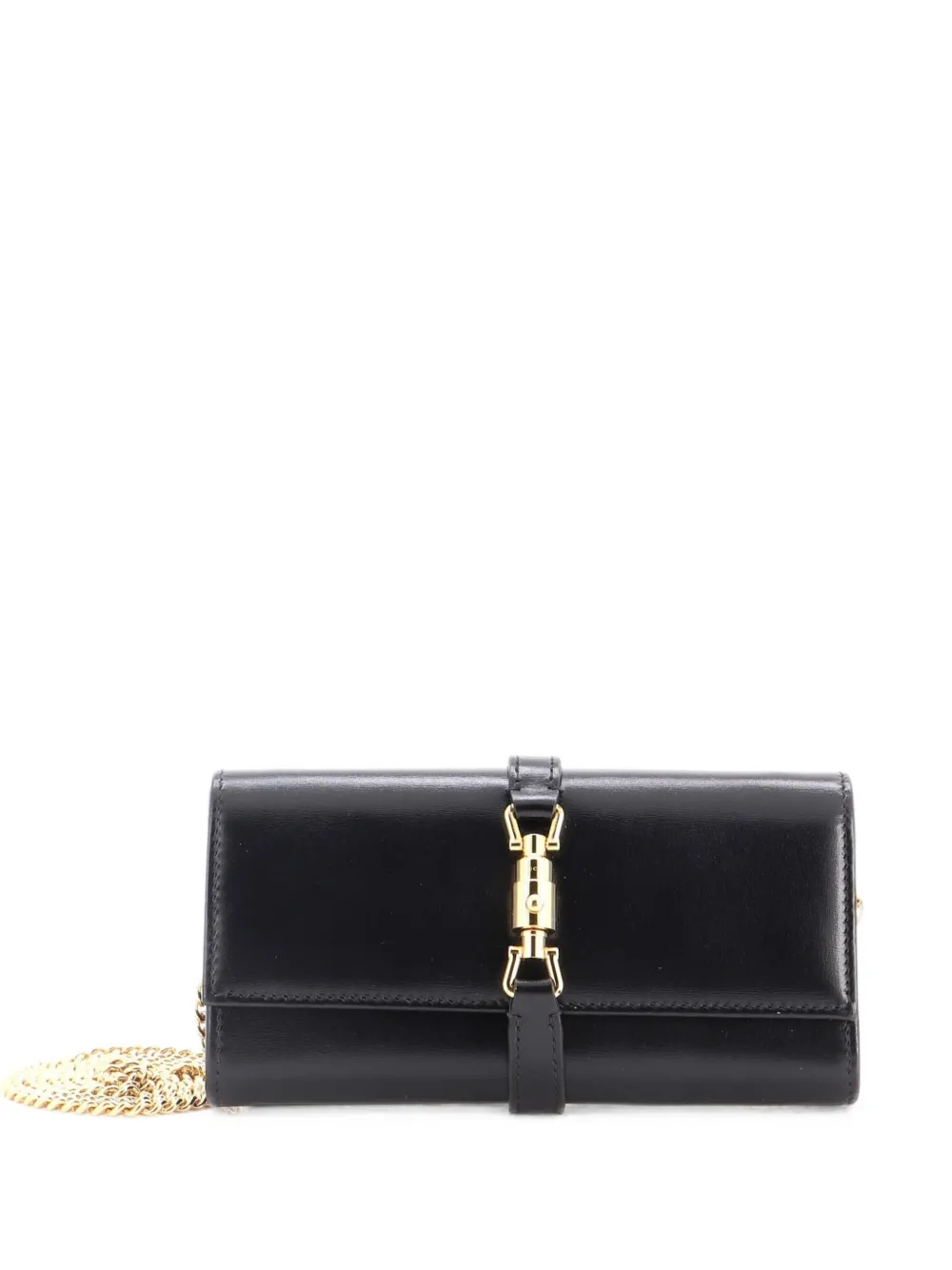 Gucci Pre-Owned Borsa a tracolla Jackie 1961 in pelle con catena - Nero
