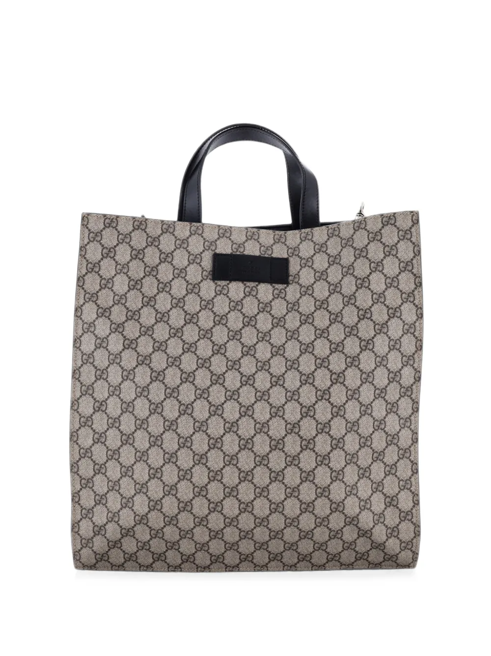 Gucci Pre-Owned Borsa tote convertibile in tela cerata GG - Marrone