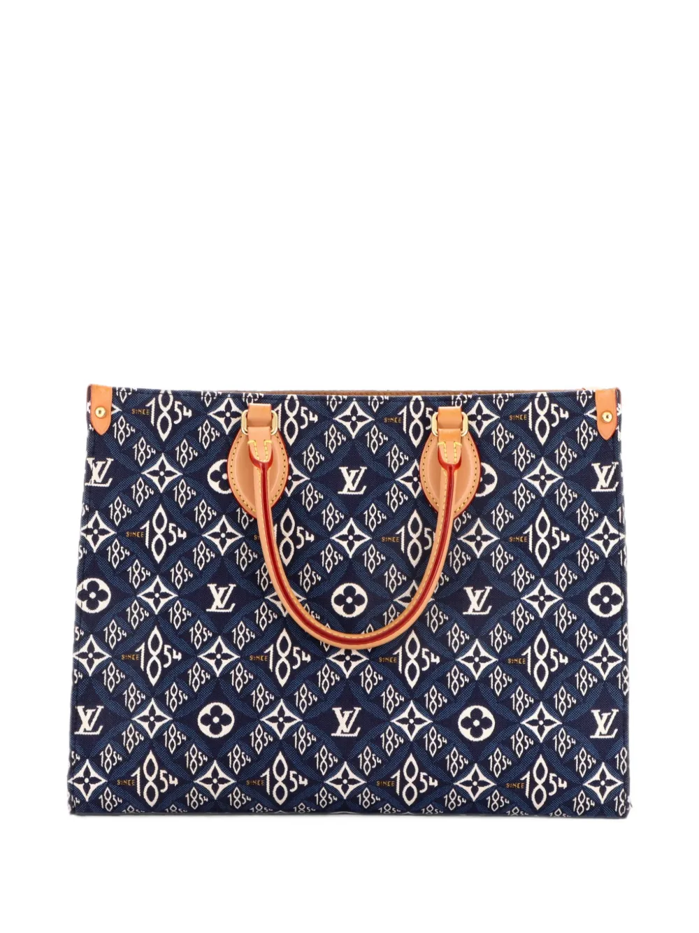 Louis Vuitton Pre-Owned OnTheGo Limited Edition Since 1854 GM Tote Bag aus Monogramm-Jacquard - Blau