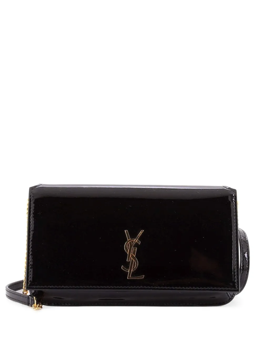 Saint Laurent Pre-Owned Classic Monogram Handy-Schultertasche - Schwarz