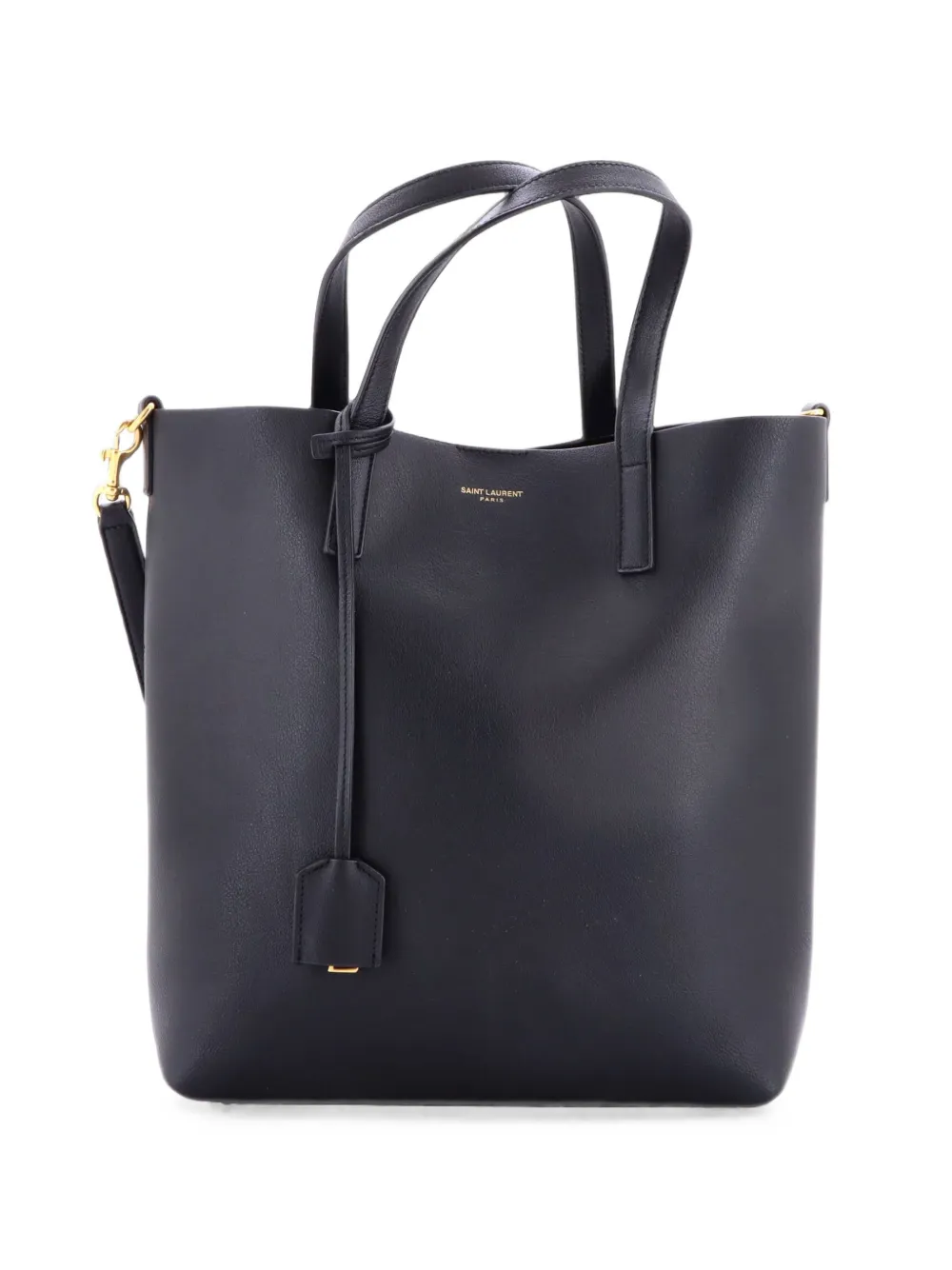 Saint Laurent Pre-Owned Toy Tote Bag aus Leder - Schwarz
