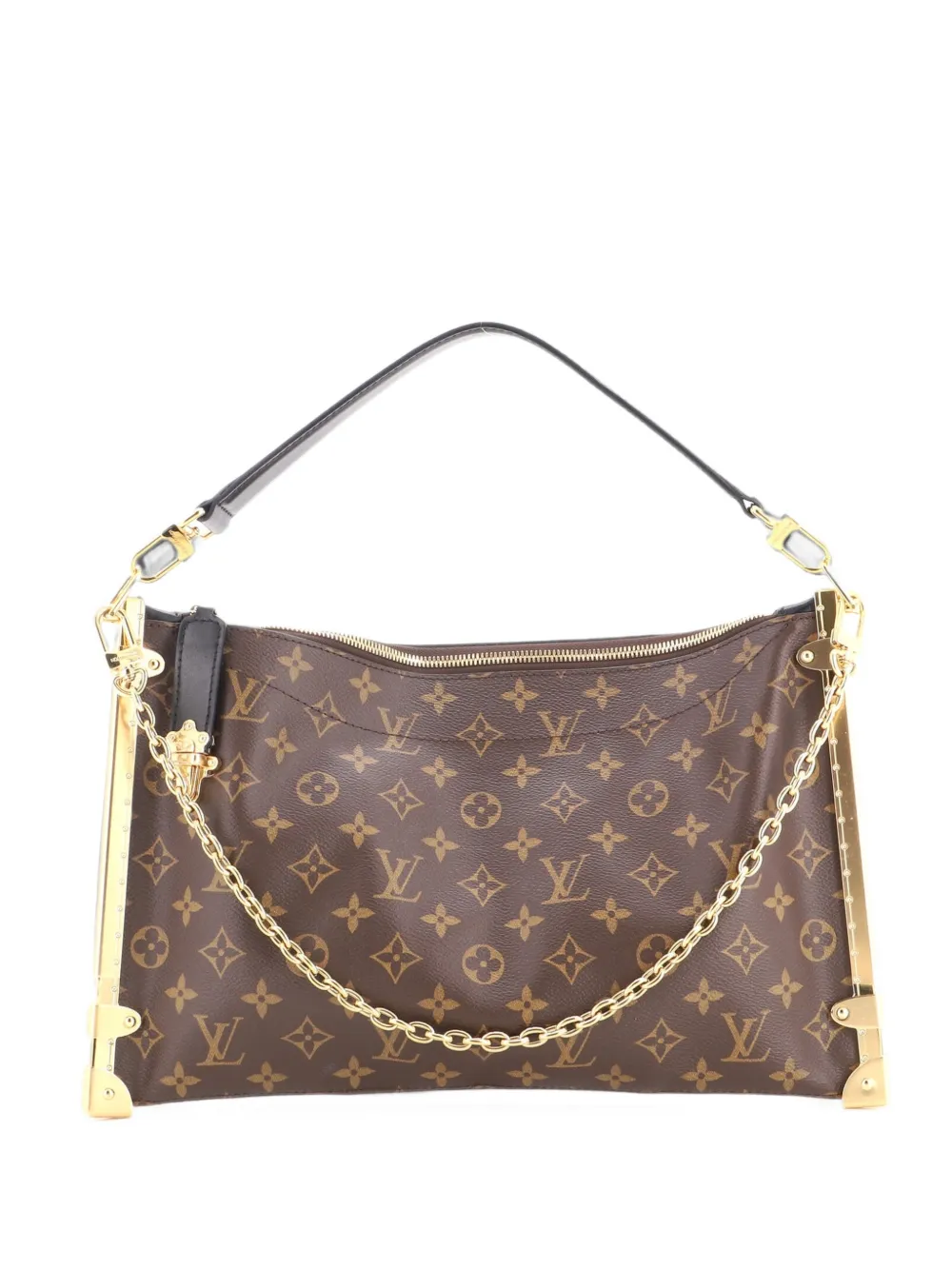 Louis Vuitton Pre-Owned Lucky Trunk Monogram Canvas shoulder bag - Marrone