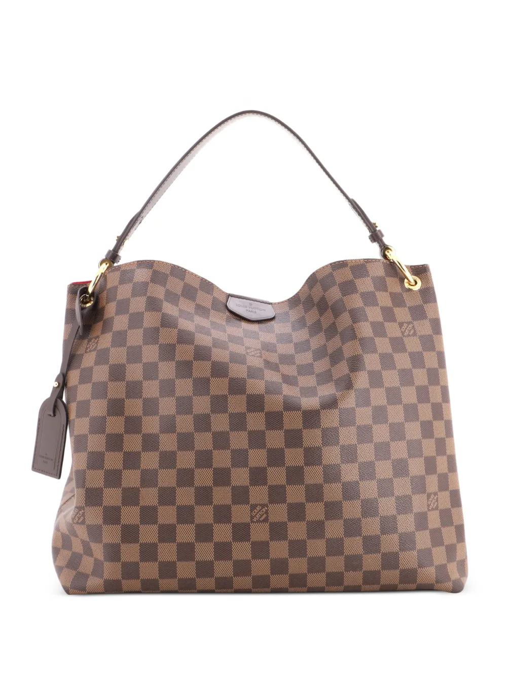 Louis Vuitton Pre-Owned Graceful Handbag Damier MM hobo bag - Brown
