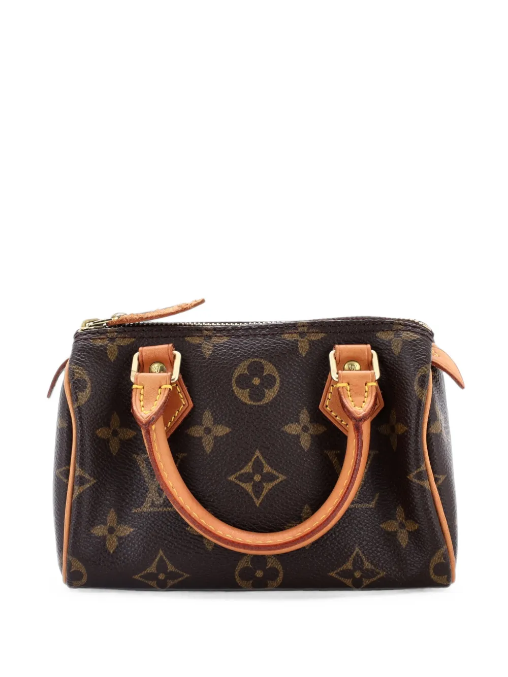 Louis Vuitton Pre-Owned Speedy Mini HL Handbag Monogram Canvas satchel - Marrone
