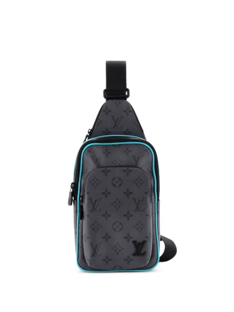 Louis Vuitton Pre-Owned Avenue Sling Bag NM Reverse Monogram Eclipse Canvas backpack