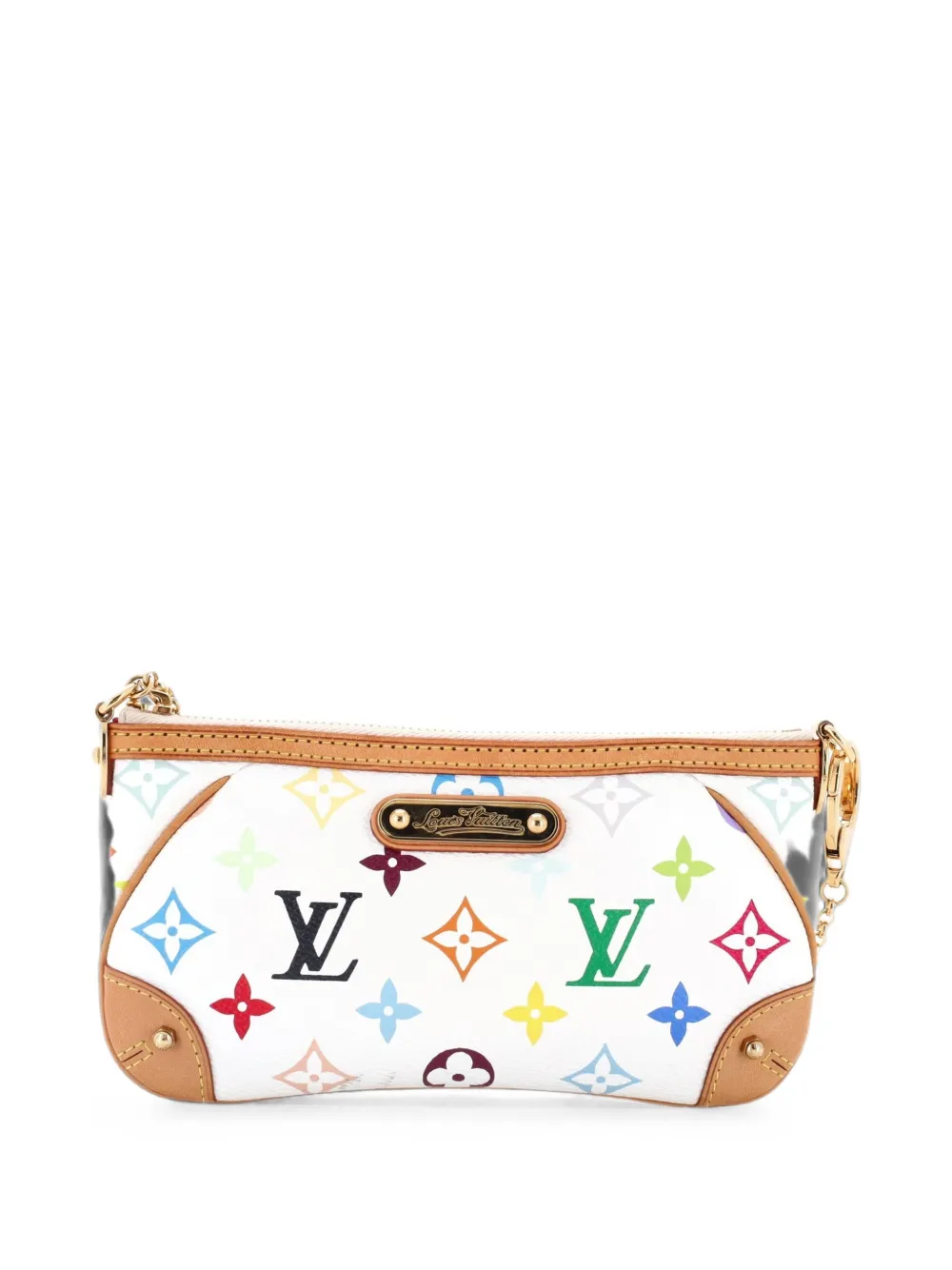 Louis Vuitton Pre-Owned Milla Pochette Monogram Multicolour MM Clutch - Weiß