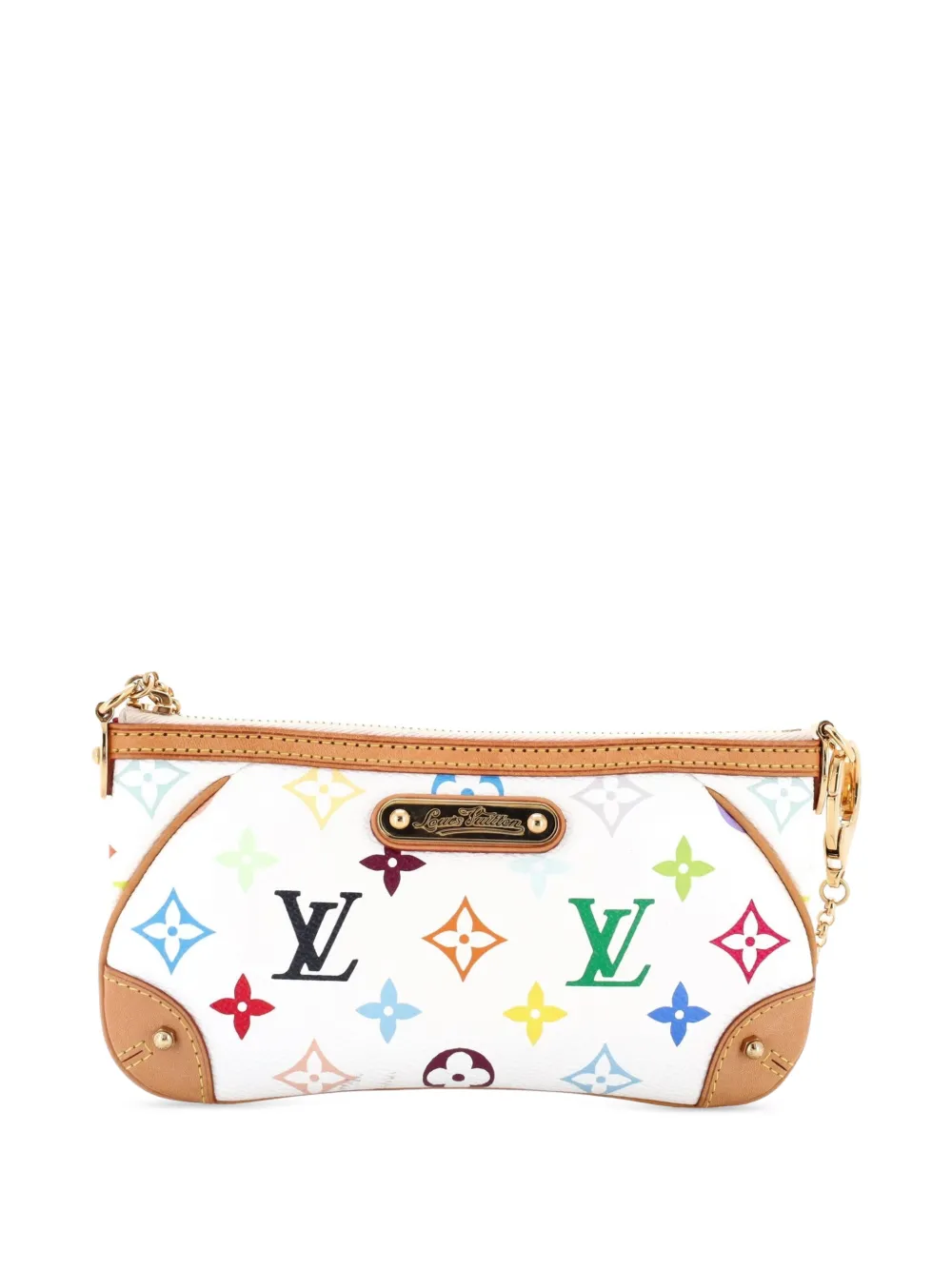 Louis Vuitton Pre-Owned Clutch Milla Pochette Monogram Multicolor MM - Bianco