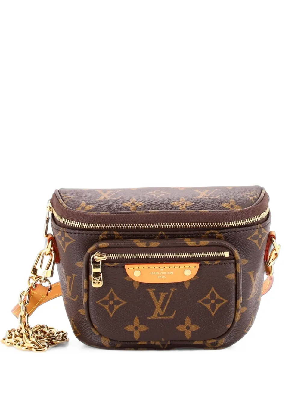 Louis Vuitton Pre-Owned Mini Bum Bag Monogram Canvas-Gürteltasche - Braun
