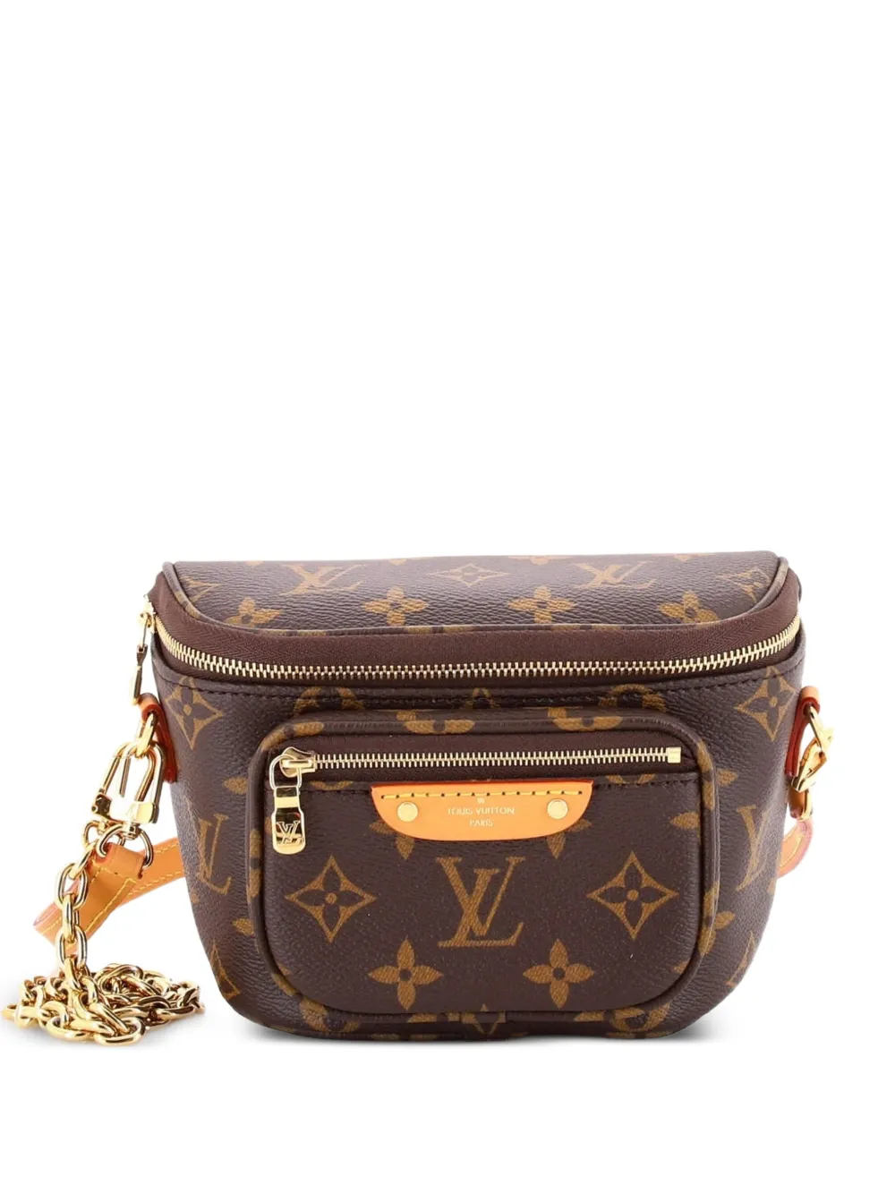 Louis Vuitton Pre-Owned Marsupio Bum Bag mini in tela con monogramma - Marrone