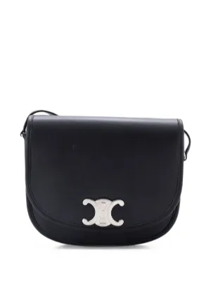 Celine Pre-Owned トライアングル バッグ レザー ミニ ショルダー