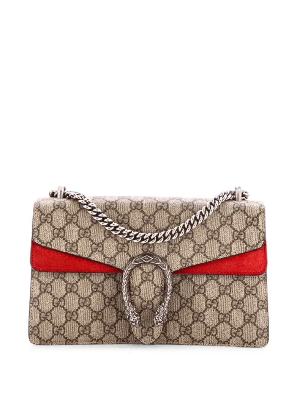 Gucci Pre-Owned Borsa a spalla Dionysus piccola in tela cerata GG - Marrone